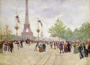 Entrance To The Exposition Universelle — Jean Georges Béraud