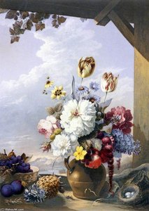 The Gardener's Shed — George Baxter