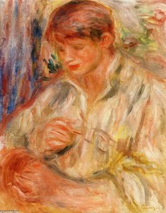 Claude Renoir Potting — Pierre-auguste Renoir, Impressionism