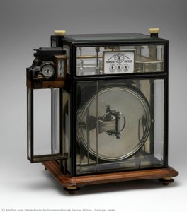 Coin Gas Meter — Nederlandsche Gasmeterfabriek George Wilson, Victorian Industrial Design