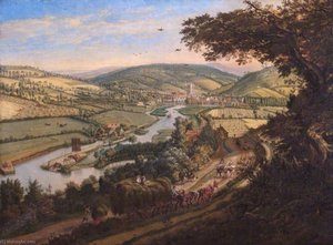 Henley on Thames from the Wargrave Road, Oxfordshire