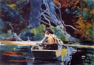 The Adirondack Guide — Winslow Homer, Contemporary Realism