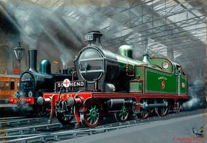 London Tilbury And Southend Railway 4–4–2t Locomotive No.81 'aveley' — Cuthbert Hamilton Ellis