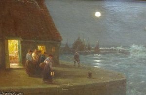 Waiting For The Fishing Fleets Return — Alexander Young