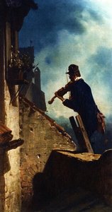 The Serenade — Carl Spitzweg