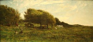 Les Graves À Villerville — Charles-françois Daubigny