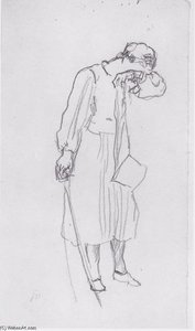Farewell Participating Female Figure — Ferdinand Hodler