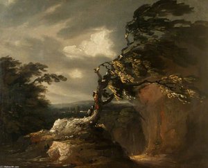 Storm At Night — Thomas Barker