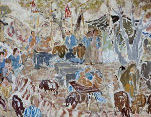 Chinese Tea Garden, Peking — Ian Fairweather