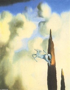 Morning Ossification Of The Cypress — Salvador Dalí