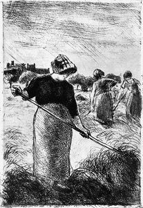 The Hayymaker Sun — Camille Pissarro
