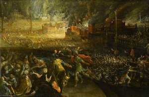 The Fire Of Troy — Frederik Van Valckenborch
