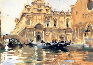 Rio Dei Mendicanti — John Singer Sargent