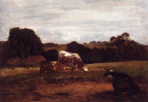 Norman Landscape — Eugène Louis Boudin
