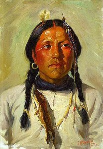 Running Horse, (painting) — Joseph Henry Sharp