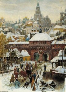 Moscow In The Late Xvii Century — Apollinari Vasnetsov