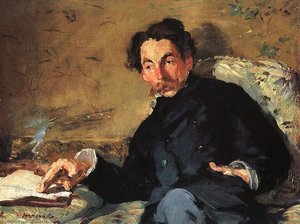 Portrait Of Stephane Mallarme — Claude Monet