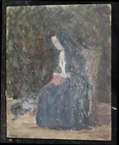 Une Religieuse Et Un Chat — Valentine Reyre