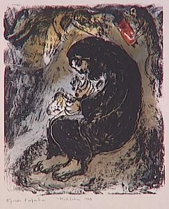 Meditation — Marc Chagall, Surrealist Expression