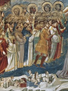 Last Judgment (detail) (24) — Giotto Di Bondone, Proto-renaissance