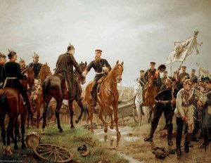 Die Schlacht von Königgrätz am 3. Juli 1866