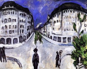 Straße Am Stadtpark, Schöneberg — Ernst Ludwig Kirchner, Expressionism