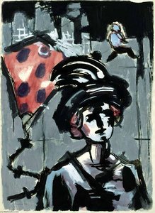 Boy With Kite Ii — Jacob Kainen