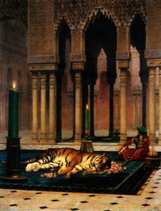 The Grief Of The Pasha (variant) — Jean-léon Gérôme