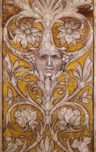 Grotesque Self-portrait — Andrea Mantegna