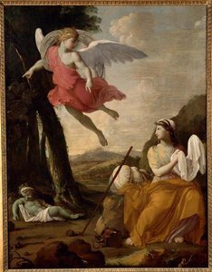 Agar Et L'ange — Eustache Le Sueur (lesueur)