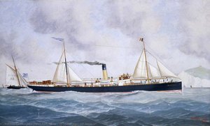 SS 'Embiricos' off Dover
