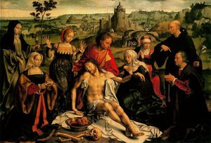 El Lamento De Cristo — Joos Van Cleve
