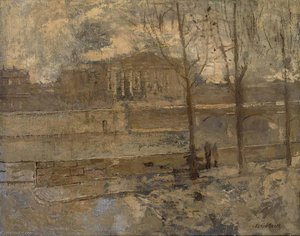 Chambre Des Deputes In A Mist — Frank Edwin Scott