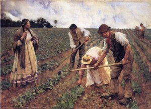 A Field Gang — Sir George Clausen