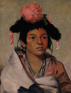 Tcha Káuk O Ko Máugh, Great Chief, A Boy — George Catlin