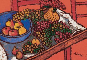 Still-life With Grapes — József Rippl-rónai