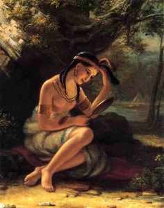 Indian Girl At Her Toilett — Charles Bird King