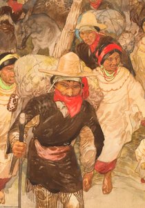 Caravan Of Indians, Guatemala — Carl Folke Sahlin