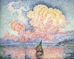 Antibes, The Pink Cloud — Paul Signac