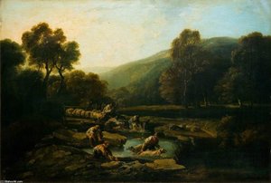Sheep Washing — Thomas Barker