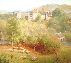 Ludlow Castle, Shropshire — Sir David Scott Murray