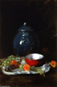 The Red Bowl: Still Life (also Known As The Little Red Bowl)