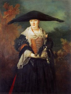 La Belle Strasbourgeoise — Nicolas De Largillière, Baroque Painting