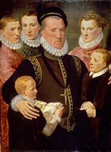 George (c.1531–1585), 5th Lord Seton, and his Family