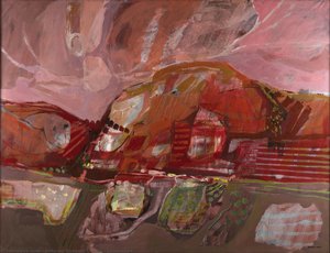 Landscape — Antonio Gonzalo Lindín, Expressionism