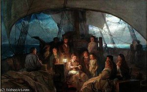 We Are Out In The Ocean Sailing To Our Home Beyond The Deep — John Absolon