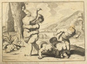 Five Children Playing