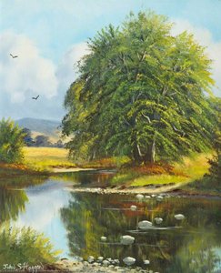 Near Greencastle In The Sperrins — John Stanley Haggan