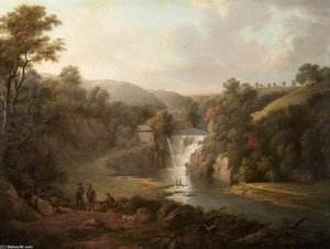 Falls Of Clyde — Alexander Nasmyth