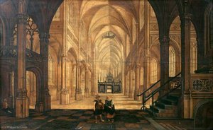 Interior of a Church Looking East